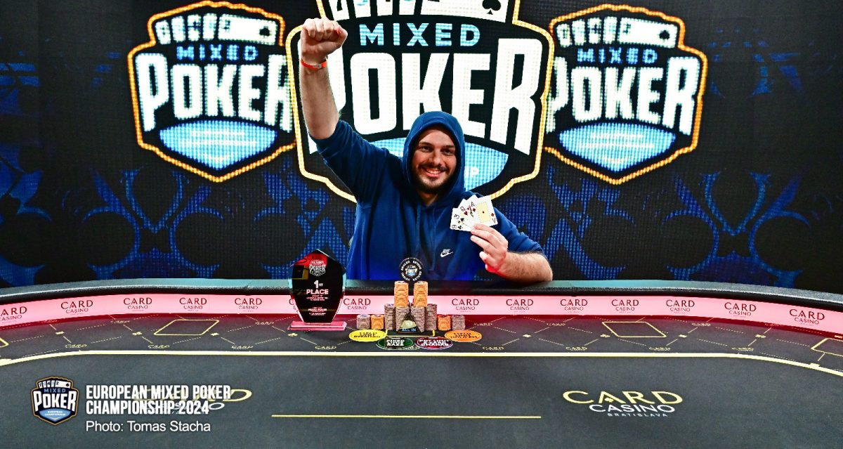 Andreas Paliogiannis European Mixed Poker Championship 2024
