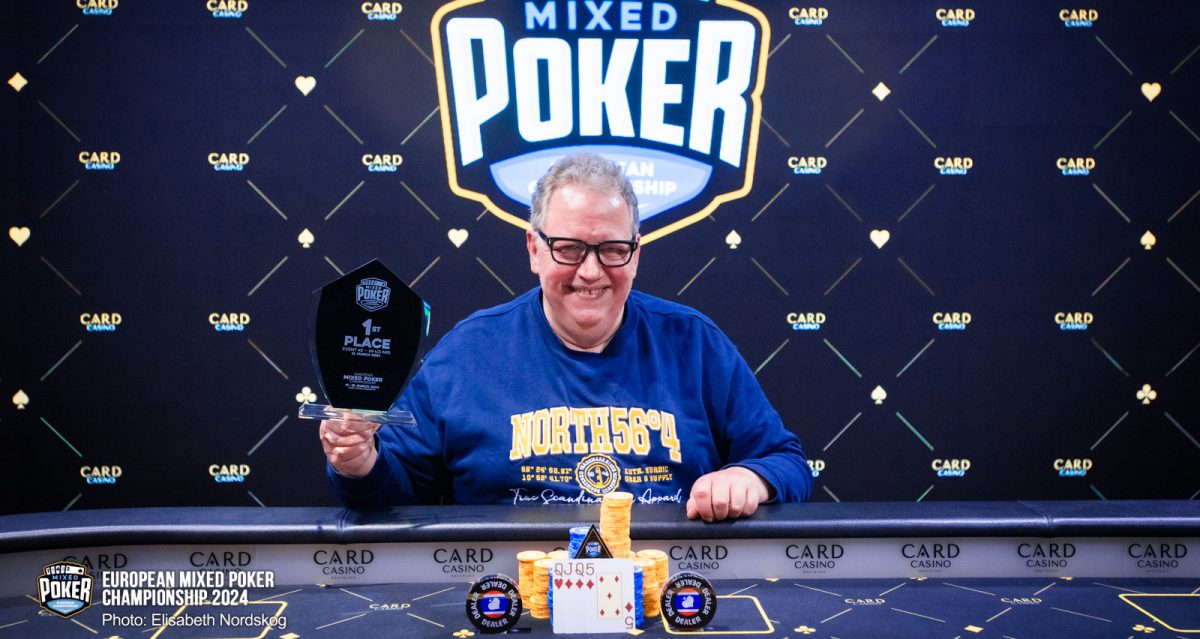 Jens Vortman European Mixed Poker Championship 2024