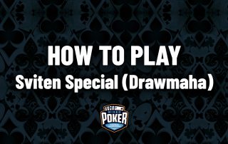 How to play Sviten Special (Drawmaha)