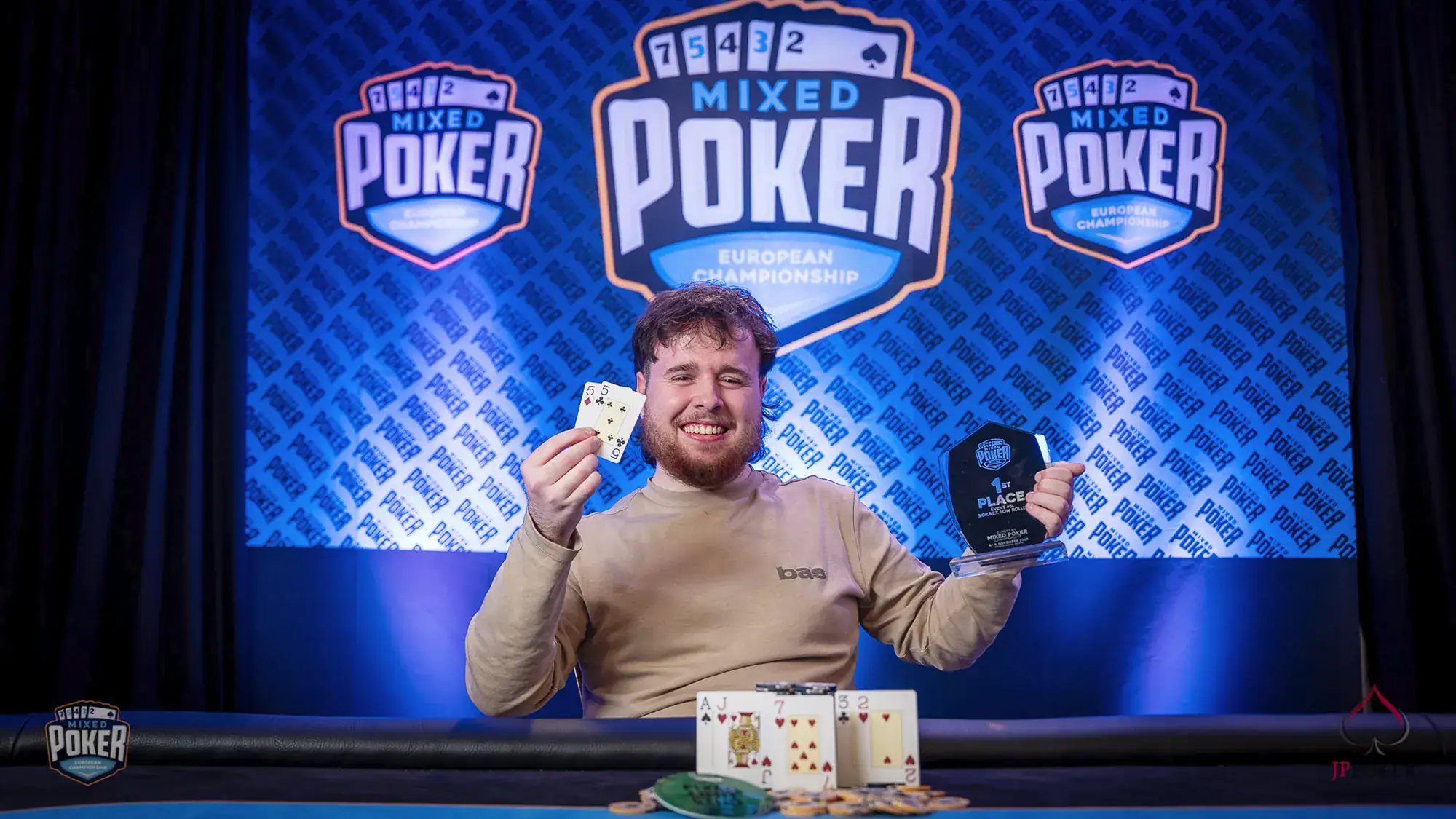 EMPC 2025 SORBET Low Roller Rowan James Harley winner