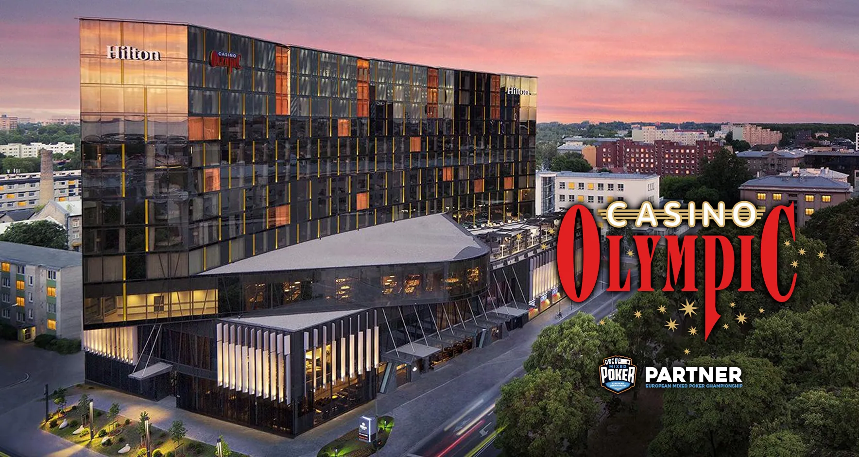Olympic Park Casino is partner of the European Mixed Poker Championship and will hold the 2026 championship in Tallin, 26.-31. October.